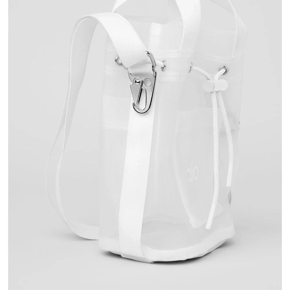 🤍ALO 🤍 Sheer Crossbody Bucket Bag - Picture 4 of 5